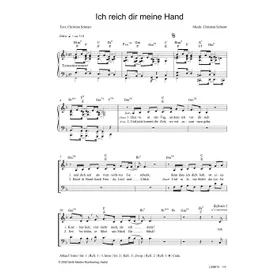 Produktbild des Artikels Ich reich dir meine Hand (Noten - Download)