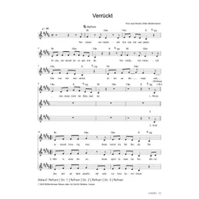 Produktbild des Artikels Verrückt (Noten - Download)