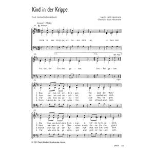 Produktbild des Artikels Kind in der Krippe (Noten - Download)