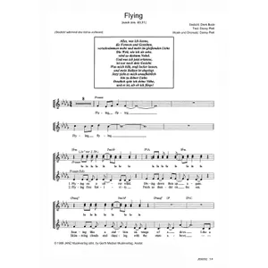 Produktbild des Artikels Flying (Noten - Download)