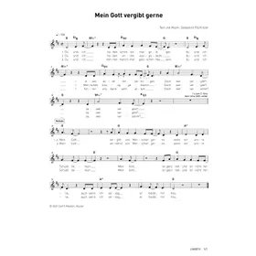 Produktbild des Artikels Mein Gott vergibt gerne (Noten - Download)