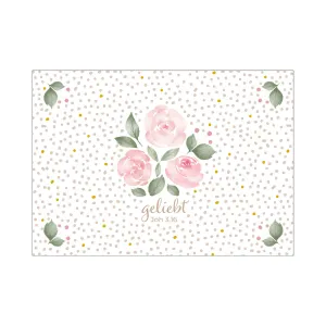 Produktbild des Artikels Postkarte "Rosen" (Schreibwaren)