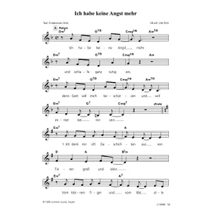 Produktbild des Artikels Ich habe keine Angst mehr (Noten - Download)