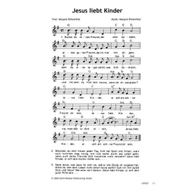 Produktbild des Artikels Jesus liebt Kinder (Noten - Download)