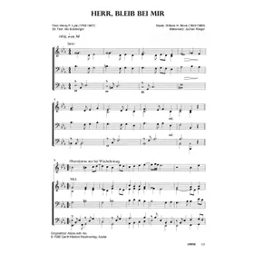 Produktbild des Artikels Herr, bleib bei mir (Noten - Download)