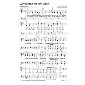 Produktbild des Artikels Wir werden mit ihm leben (Noten - Download)