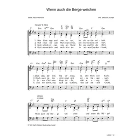 Produktbild des Artikels Wenn auch die Berge weichen (Noten - Download)