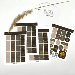Produktbild des Artikels Bibel-Griffregister Urvertrauen braun mit Goldveredelung ()