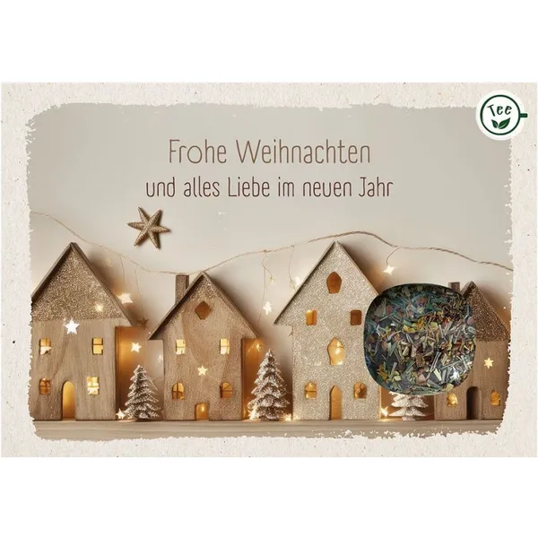 Produktbild des Artikels Teekarte - Frohe Weihnachten (Lebensmittel)