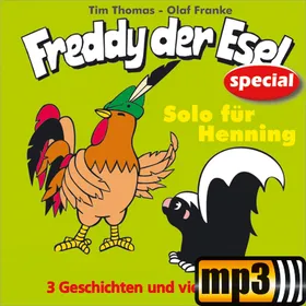 Produktbild des Artikels Solo für Henning - Freddy der Esel special (MP3-Hörspiel - Download)