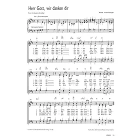 Produktbild des Artikels Herr Gott, wir danken dir (Noten - Download)