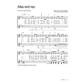 Produktbild des Artikels Alles wird neu (Noten - Download)