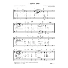 Produktbild des Artikels Tochter Zion (Noten - Download)