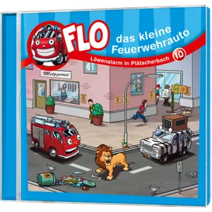 Produktbild des Artikels Löwenalarm in Plätscherbach - Folge 10 (Hörbuch/Hörspiel - CD)