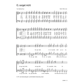 Produktbild des Artikels O, sorget nicht (Noten - Download)