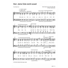 Produktbild des Artikels Herr, deine Güte reicht soweit (Noten - Download)
