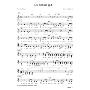 Produktbild des Artikels Du bist so gut (Noten - Download)