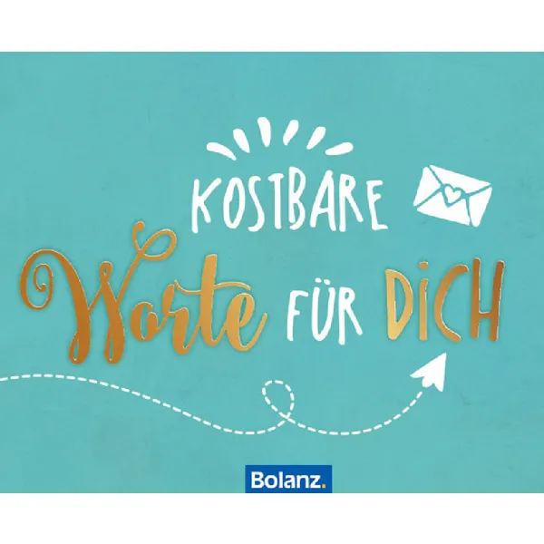 Produktbild des Artikels Kostbare Worte für Dich - Aufstellbuch (Buch - Spiralbindung)