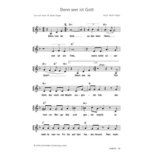 Produktbild des Artikels Denn wer ist Gott (Noten - Download)