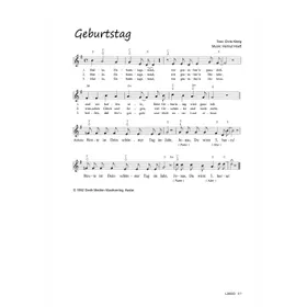 Produktbild des Artikels Geburtstag (Noten - Download)