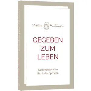 Produktbild des Artikels Gegeben zum Leben (Buch - Paperback)