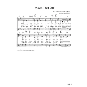 Produktbild des Artikels Mach mich still (Noten - Download)