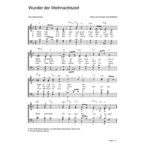 Produktbild des Artikels Wunder der Weihnachtszeit (Noten - Download)