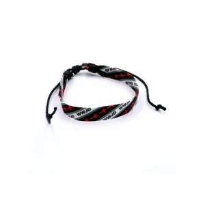 Produktbild des Artikels Armband "W.W.J.D." Stoff - schwarz ()