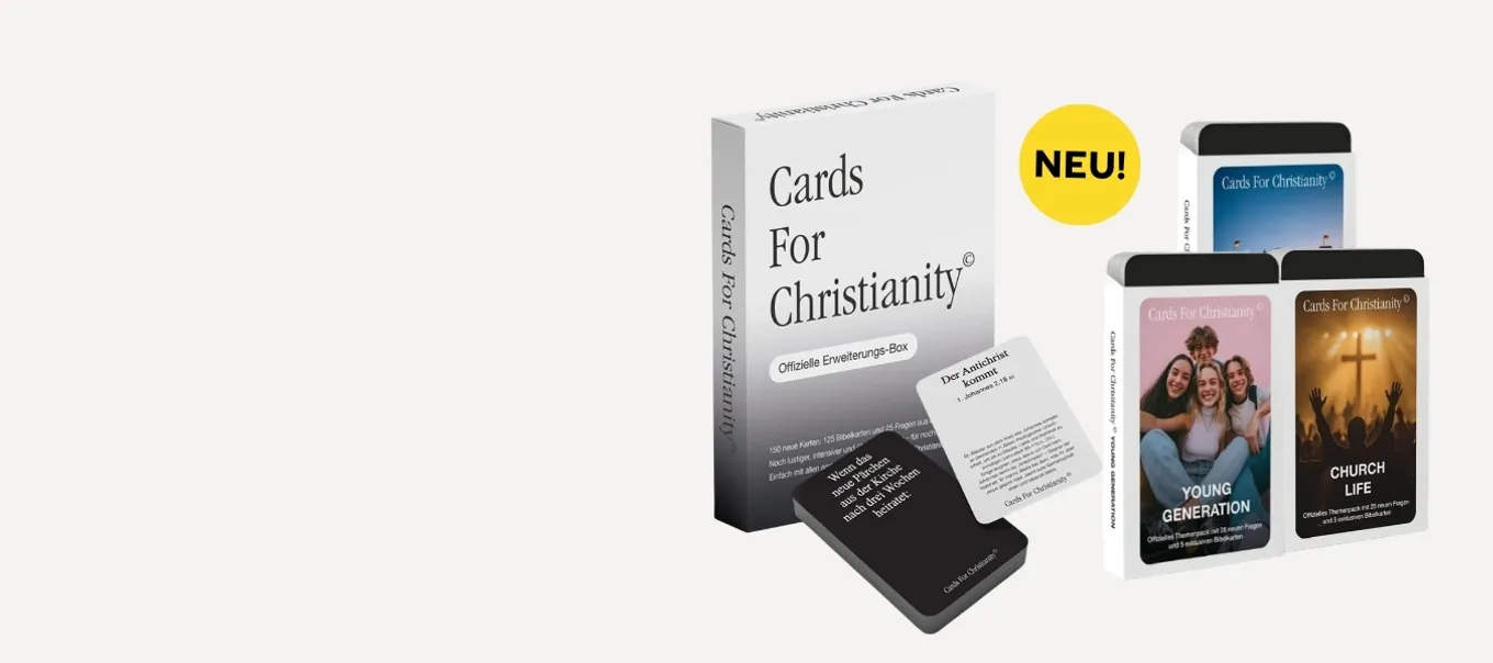 Banner zu Cards for Christianity Erweiterungen - Slider Startseite