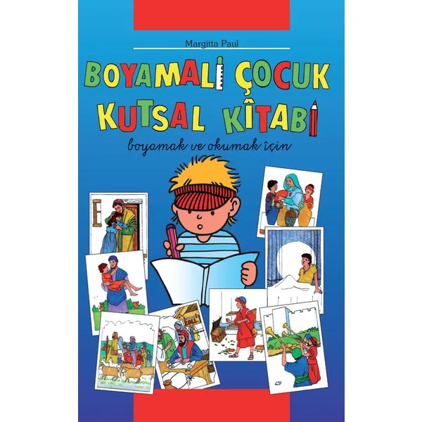 Produktbild des Artikels Kinder-Mal-Bibel - türkisch (Buch - Paperback)