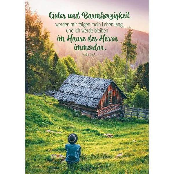 Produktbild des Artikels Postkarten: Gutes und Barmherzigkeit, 4 Stück (Schreibwaren)