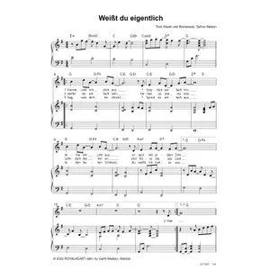 Produktbild des Artikels Weißt du eigentlich (Noten - Download)