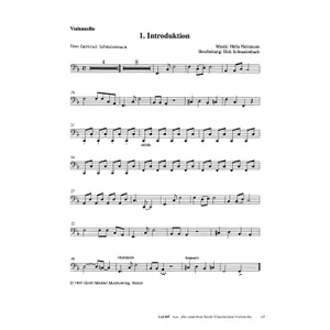 Produktbild des Artikels Die sonderbare Nacht (Violoncello) (Noten - Download)