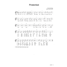 Produktbild des Artikels Piratenlied (Noten - Download)