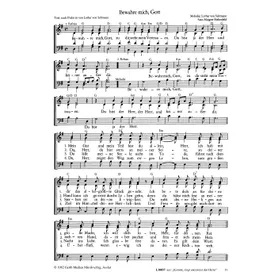 Produktbild des Artikels Bewahre mich Gott (Noten - Download)