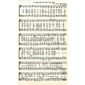 Produktbild des Artikels O singt das Lied von Jesu Sieg (Noten - Download)