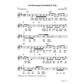 Produktbild des Artikels An ihrem ganz besonderen Tag (Noten - Download)