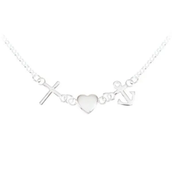 Produktbild des Artikels Halskette/Collier Glaube - Liebe - Hoffnung ()