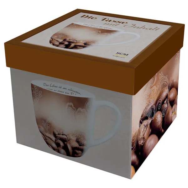 Produktbild des Artikels Die Tasse mit Inhalt "Cappuccino für die Seele" ()