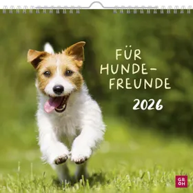 Produktbild des Artikels Für Hundefreunde 2026 - Wandkalender (Kalender - Spiralbindung)