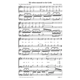 Produktbild des Artikels Wir stehen staunend vor der Größe (Noten - Download)