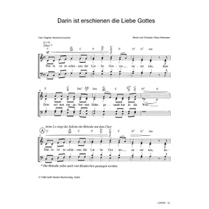 Produktbild des Artikels Darin ist erschienen die Liebe Gottes (Noten - Download)