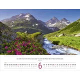 Stimmungsbild zu Schweizer Bergkalender 2026 - Deutsch