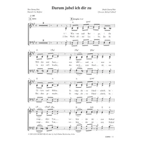 Produktbild des Artikels Darum jubel ich dir zu (Noten - Download)