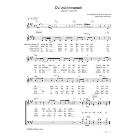 Produktbild des Artikels Du bist Immanuel (Noten - Download)