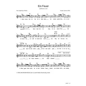 Produktbild des Artikels Ein Feuer (Noten - Download)