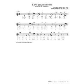 Produktbild des Artikels Die güldene Sonne (Noten - Download)