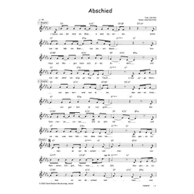 Produktbild des Artikels Abschied (Noten - Download)