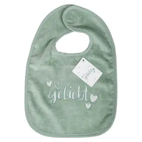 Produktbild des Artikels Lätzchen "geliebt" - salbei ()