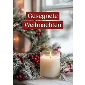 Produktbild des Artikels Postkarte - Gesegnete Weihnachten (Schreibwaren)